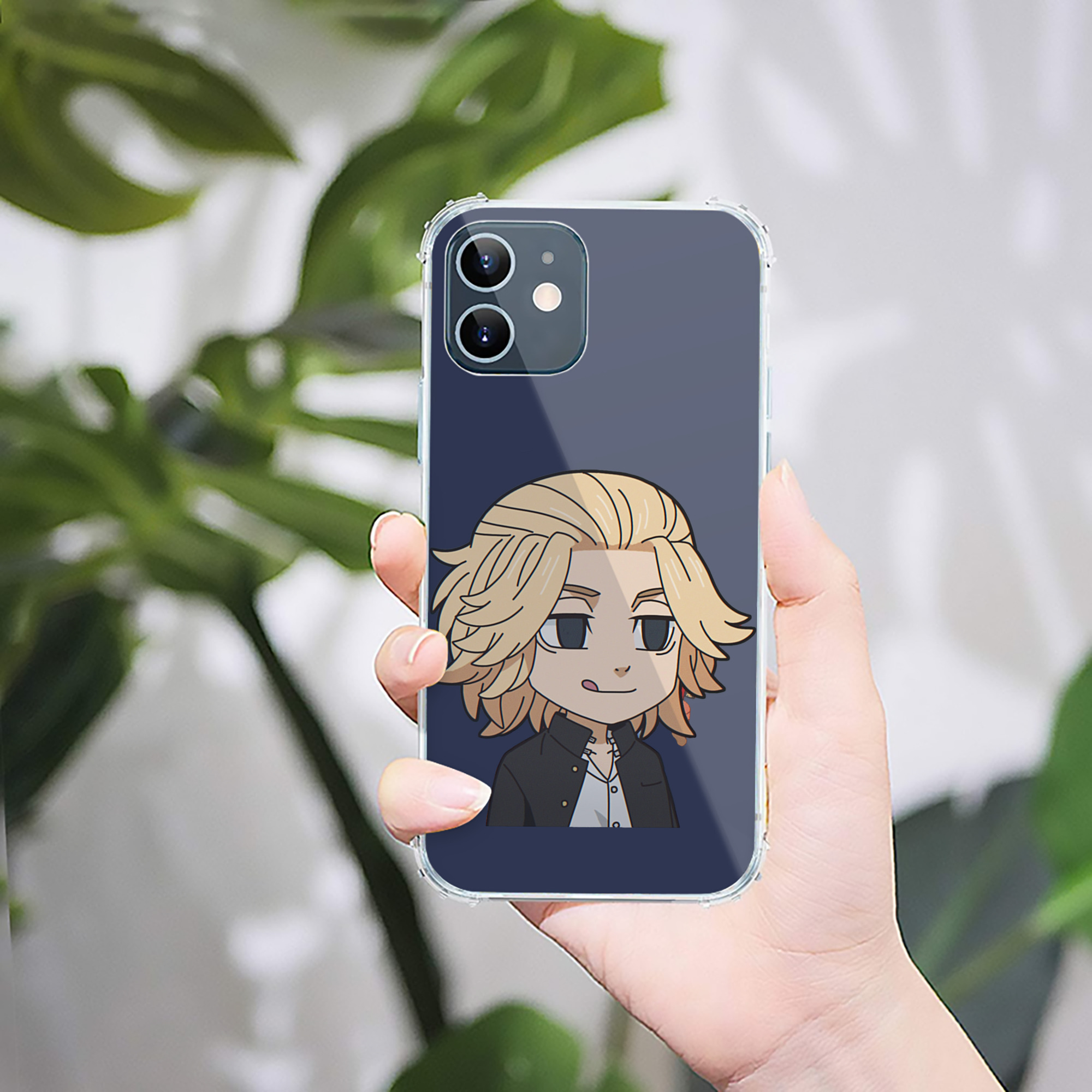 （画像用） 東京リベンジャーズ Tokyo Revengers 【iPhone 12シリーズ対応】透明スマホケース（クリアソフトケース）